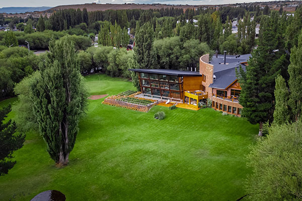 Disfrutando del paisaje único de El Calafate