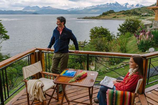 Exploring natural beauty from Hotel Los Cauquenes, Ushuaia